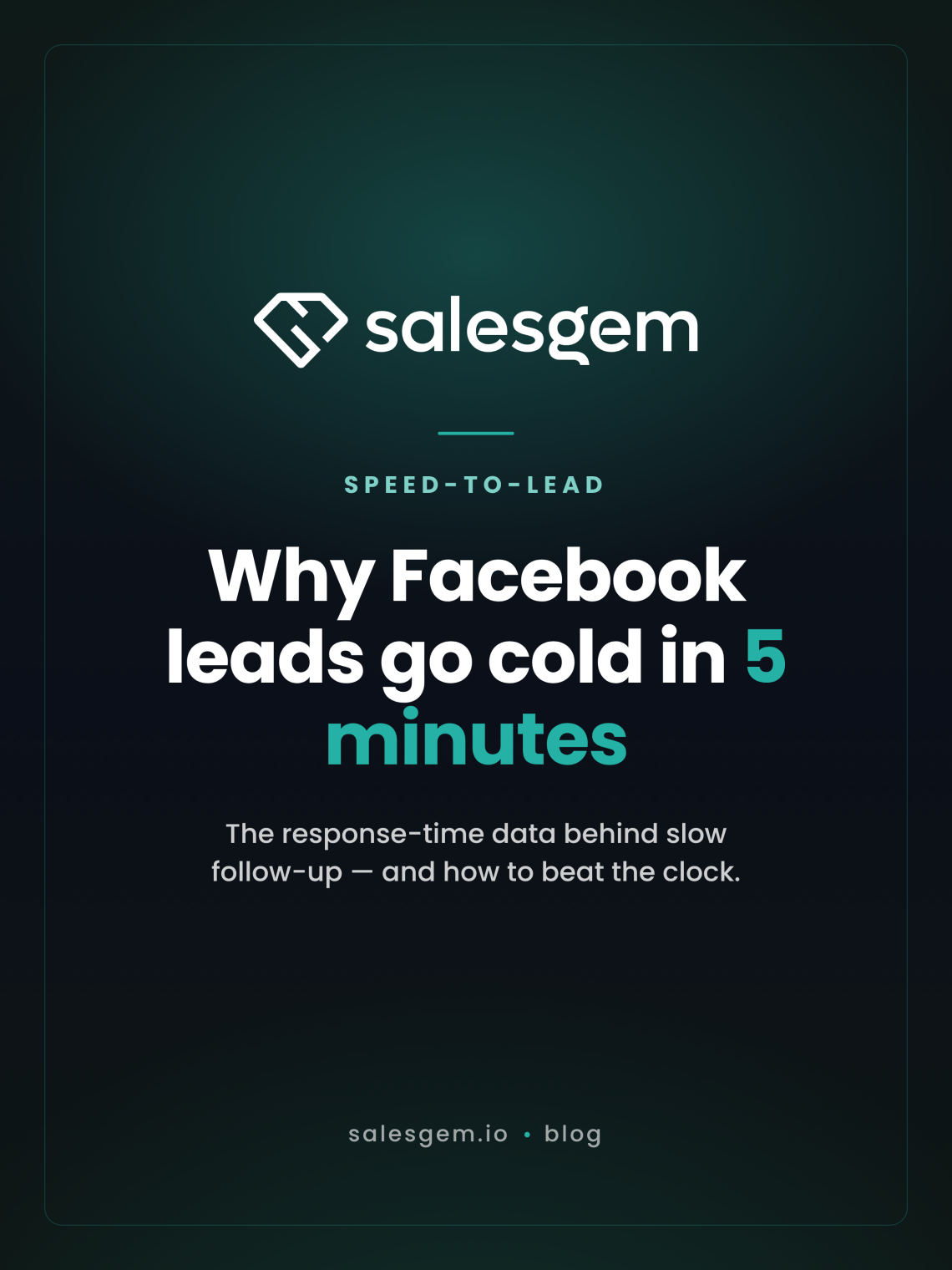 Why Facebook leads go cold