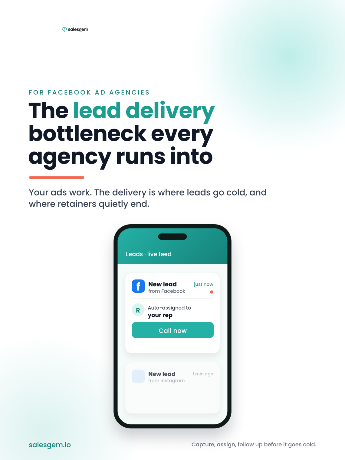 The lead delivery bottleneck every agency runs into