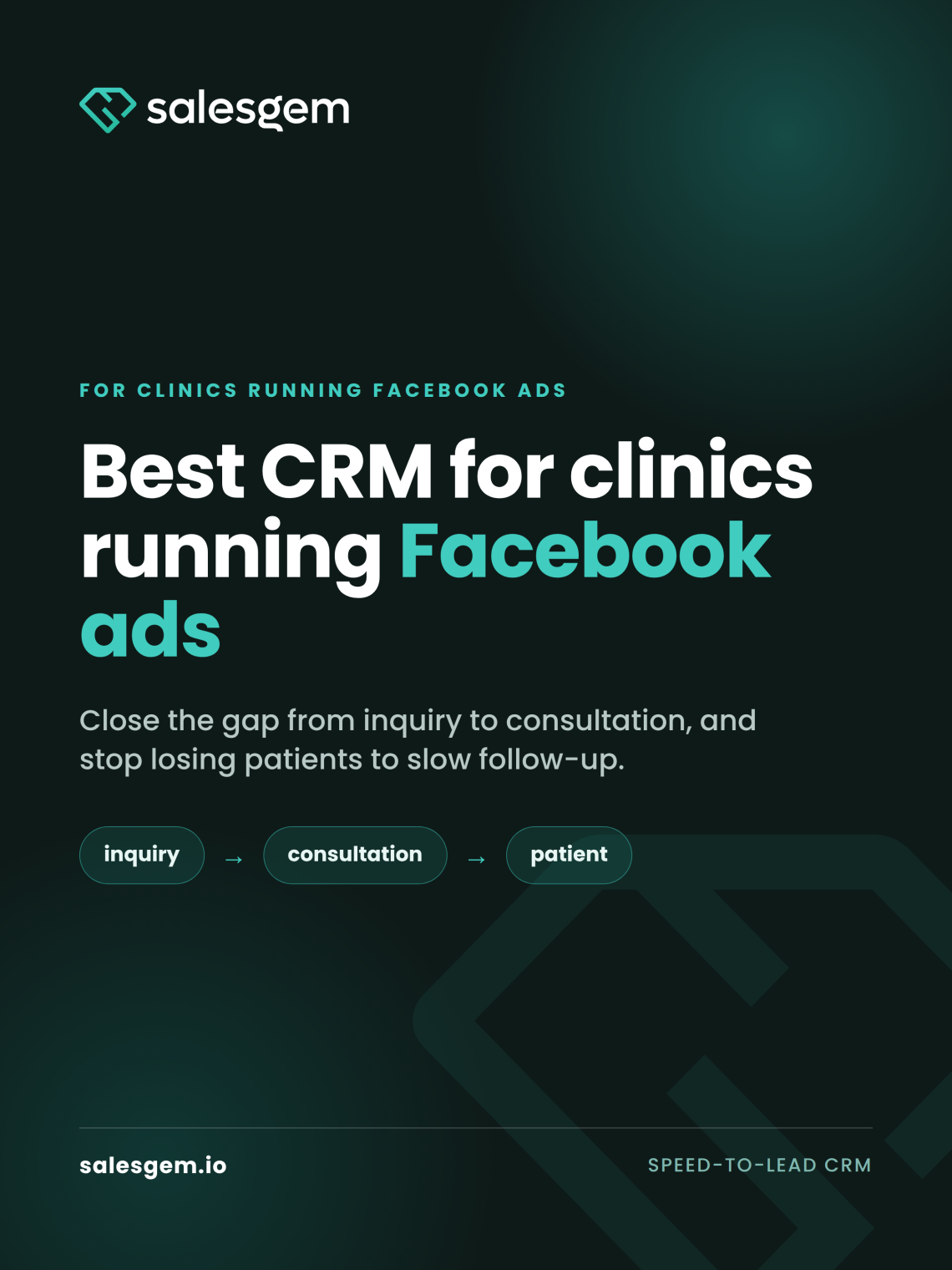 CRM for clinics running Facebook ads