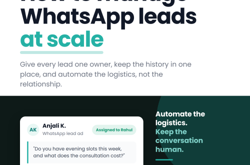 How to Manage WhatsApp Leads
