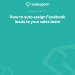 auto assign facebook leads to sales team